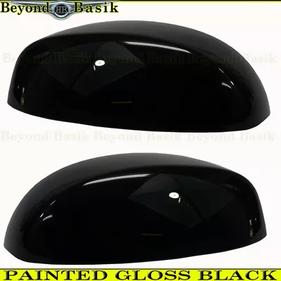 2007 08 09 10 11 2012 2013 Chevy Silverado GMC Sierra GLOSS BLACK Mirror Covers • $28.99