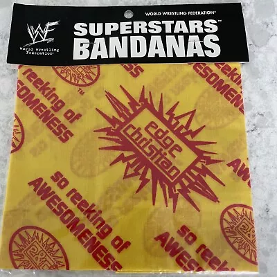 Vintage Wrestling  WWF Edge Christian Superstars Bandanas- So Reeking Of Awesome • $9.99