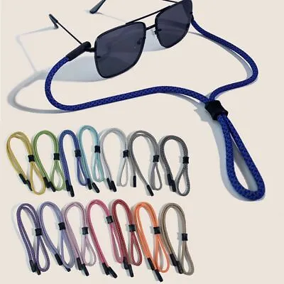 Non-Slip Sunglasses Rope Sports Eyeglass Strap Glasses Neck Cord  Women Men • £4.09