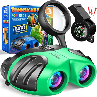 Dislocati Kids Binoculars Toys For 3-12 Year Old Boys 3 4 5 6 7 8 Year Old Boy • £17.56