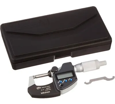 Mitutoyo 293-344-30 Digimatic Micrometer Range: 0-1 /0-25.4 Mm IP65 • $132