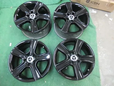 Mercedes Benz C300 C Class Oem Factory 17  Wheels Rims Gloss Black  • $999