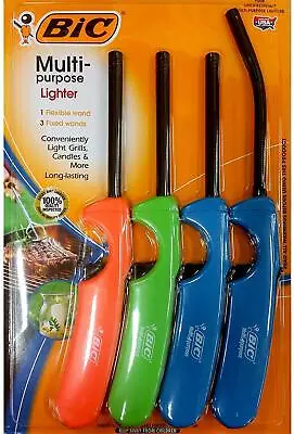 BIC Multi Purpose Lighter BBQ Lighters Fireplaces And Utility Lighters  • $23.95