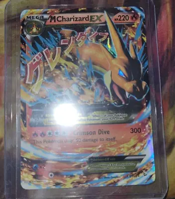 M Charizard Mega EX 13/106 Pokemon XY Flashfire (2014) LP • $20
