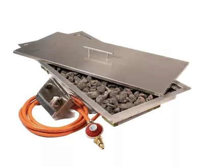 £395 • Buy XL Gas Fire Pit Burner Pan/Kit 780mmx380mm