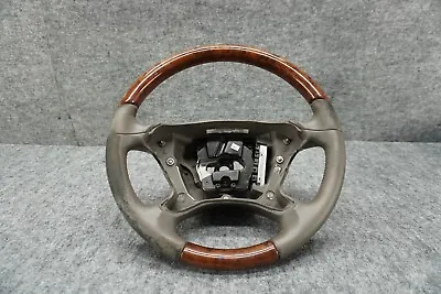 2006-2008 Mercedes W211 E350 E550 E320 Wood Steering Wheel Assembly Oem • $80