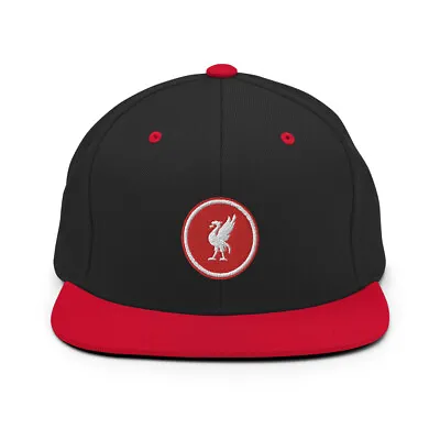 $29.80 • Buy Reds Of Liverpool Minimalist Design Embroidered Snapback Hat Cap Soccer Football