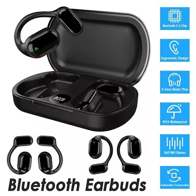 Wireless Bluetooth Earbuds Headphones Sweatproof Ergonomic Sport Gym Earphones • $26.99