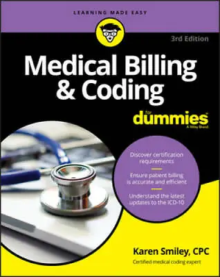 Medical Billing And Coding For Dummies - Paperback By Smiley Karen - GOOD • $10.40