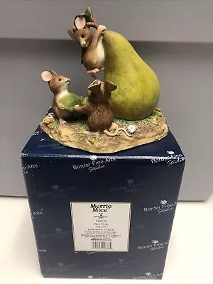 £58.01 • Buy Merrie Mice From Border Fine Arts Enesco Pear Drop 110218