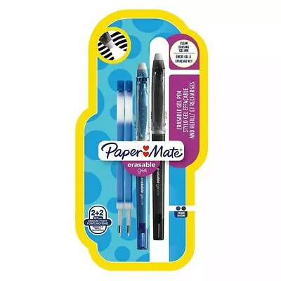 Pack Of 4 Paper Mate Inkjoy Retractable Ballpoint Pen Medium Fun Colours • £4.99