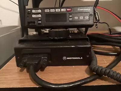 Motorola Astro Spectra W-5 VHF Radio.  Sold As A Complete Package. • $125