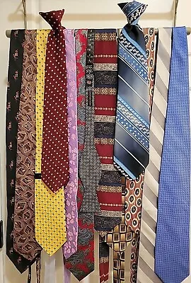 Lot Of 13 NECK TIES-1 BOW TIE-2 SNAP ONALTEA Countess NWT TOMMY HILFIGER  • $15.95