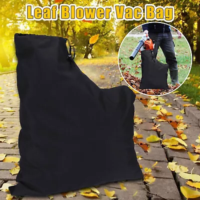 Leaf Blower Bag Garden Vacuum Bag Shredder Collection Universal Bag Replacement • £6.58