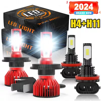 For Mazda 2 2011 2012 2013 2014 LED Headlight Hi/Lo Fog Light Bulbs Combo • $28.99