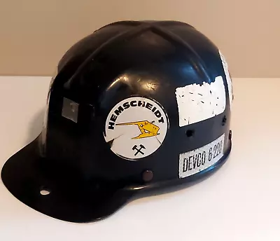 Vintage Coal Mining Miners Helmet Hat Cape Breton Nova Scotia ESTATE • $30