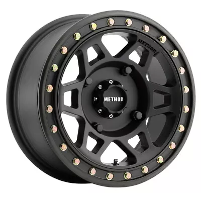 METHOD 405 UTV Beadlock Rim 15X7 4X156 Offset 38 Matte Black (Quantity Of 4) • $1073.64