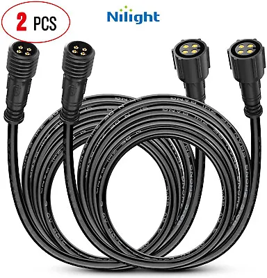 Nilight RGB Rock Light 10ft 4 Pin Extension Wire Cable Cord For Underbody Lights • $19.99