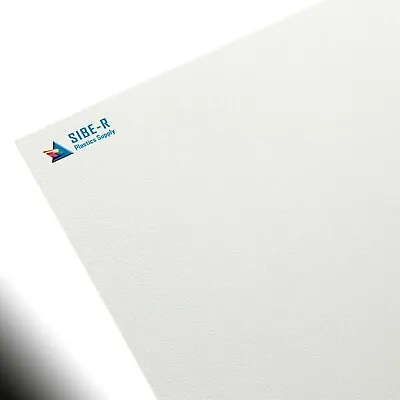 White Abs Plastic Sheet 1/4  X 8  X 12  Vacuum Forming Rc Body Hobby • $9.13