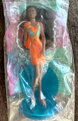 Vintage 1994 Mattel McDonalds JEWEL GLITTER SHANI #2 Mini Doll Happy Meal NEW • $4.95