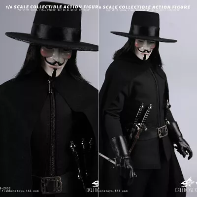 FISH BONETOYS V For Vendetta 1/6 Action Figure Collectible Doll Model FB-Z003 • $234.77