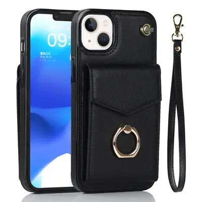 $17.59 • Buy Luxury Leather Wallet Case Cover For IPhone 14 13 12 Mini 11 Pro Max XR 8 7 Plus
