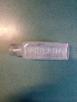 Antique Philada Husbands Magnesia Miniature Glass Bottle • $5