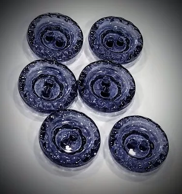 1/2  2-Hole Navy (Crystal) Buttons • $2.55