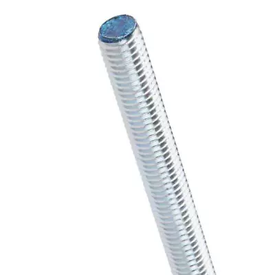 1/2 In. X12 In. Zinc Threaded Rod For Anchor Bolts Clamps Hangers Or U-Bolts NEW • $3.79