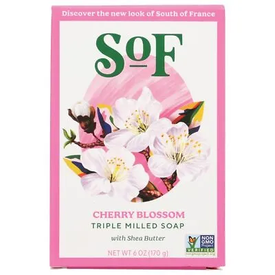 South Of France Triple Milled Soap - Cherry Blossom 6 Oz Bar(S) • $7.23