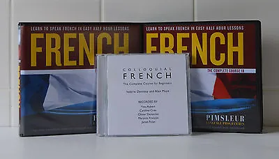 £57.39 • Buy Pimsleur French 1A And 1B 18CDs Audio 18CDs And Colloquial French Cd