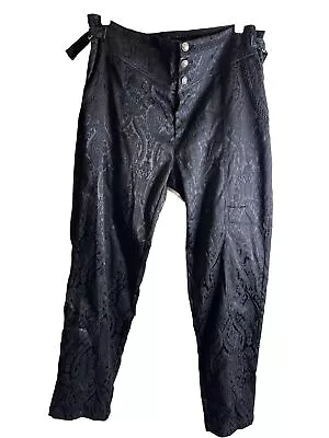 Htf Vatpave Trousers Size X Large Victorian Gothic Steampunk Brocade Euc • $57.20