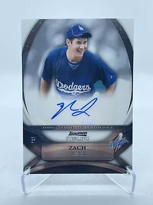 Zach Lee 2010 Bowman Sterling Prospects Autograph #BSP-ZL Auto LA Dodgers • $2.49