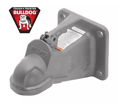 Bulldog Cast Head Flat Plate Coupler 2-5/16  Ball 25K 4-1/2  Mount -Gray Primer- • $120.59