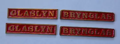 7mm Narrow Gauge Brass Nameboards O 16.5 Loco Detailing Unused GLASLYN BRYNGLAS • £2.99