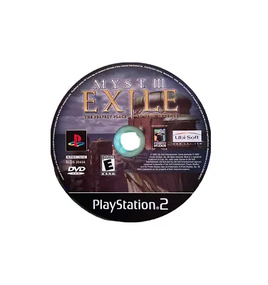 Myst III: Exile (Sony PlayStation 2 2002) Disc Only • $5.99