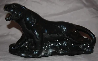 Vintage Black Panther Planter • $27.95