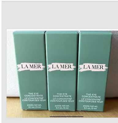 3x La Mer The Eye Concentrate 0.1oz / 3ml Each Tube Travel Size FRESH • $31.95