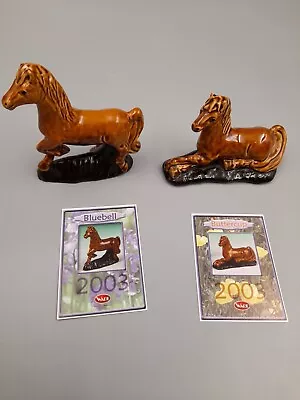 Wade:  Buttercup  And Bluebell(Horses)Issued 2003. Special Edition Fair Pieces • £30