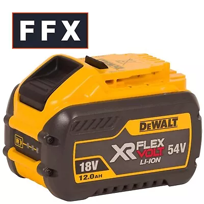 DeWalt DCB548-XJ 18v 54v XR 12Ah 4Ah Li-ion FlexVolt Battery High Powered Pack  • £179.79