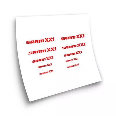 STAR SAM® STICKERS Sram XX1 STICKER FRAME DECALS BIKE STICKERS • $16.17