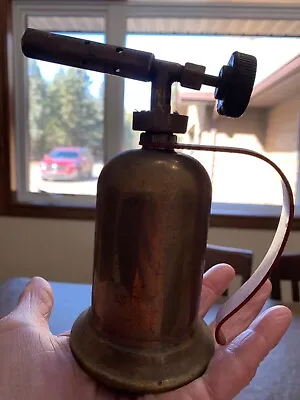 Vintage Brass/Bronze? Bell Shaped Blow Torch. Non-Ferrous. • $5