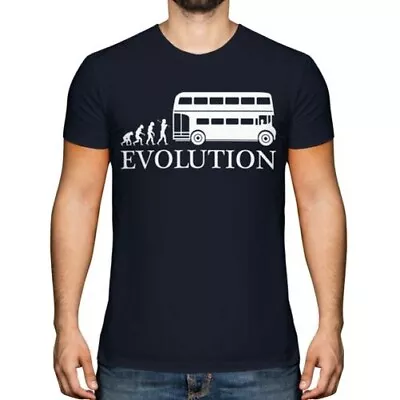 Old London Bus Driver Evolution Mens T-shirt Tee Top Gift S Hat • $18.28