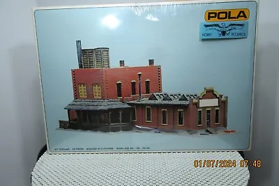 HO OO Scale RR Train Set POLA Kit #811 Engineering Works Building SEALED • $22