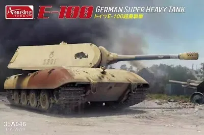 Amusing Hobby 35A046 1/35 German E-100 Super Heavy Tank • $45.99