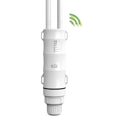 AC600 Outdoor  WiFi Repeater  Router Dualdand 2.4G+5Ghz Long Range Extender6515 • £44.51