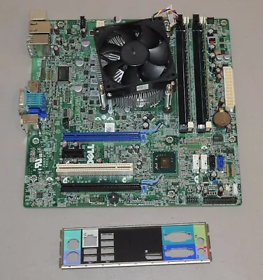 Dell Optiplex 790 MT HY9JP Motherboard CPU Combo I7-2600 Quad Core 8GB IO Shield • $74.99
