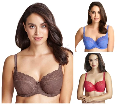 £32.40 • Buy Panache Envy Full Cup Bra 7285 Womens Underwired Supportive Bras 
