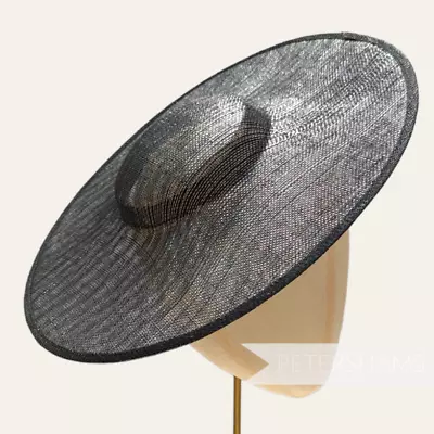 Metallic Lurex Cartwheel Sinamay Fascinator Base For Millinery & Hat Making • £25