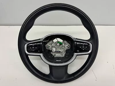 17-20 Volvo S90 V90 XC90 XC60 Heated Black Steering Wheel 32288783 • $125